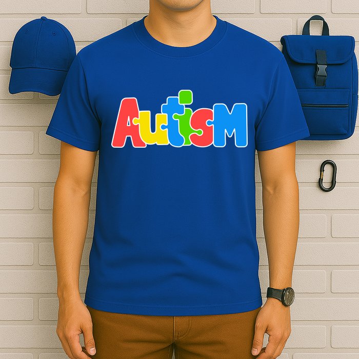 Autism - It's Ok To Be Different Crayons T-Shirt