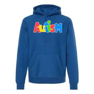 Autism - It's Ok To Be Different Crayons Premium Hoodie