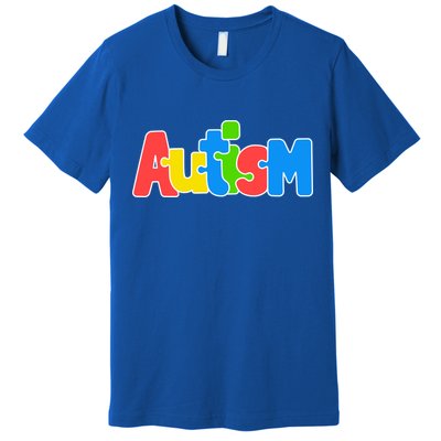 Autism - It's Ok To Be Different Crayons Premium T-Shirt