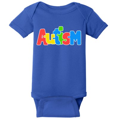 Autism - It's Ok To Be Different Crayons Baby Bodysuit