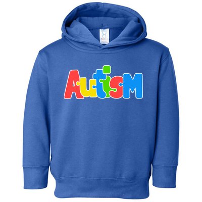 Autism - It's Ok To Be Different Crayons Toddler Hoodie