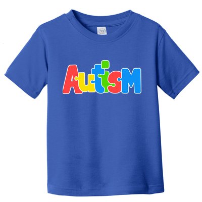 Autism - It's Ok To Be Different Crayons Toddler T-Shirt