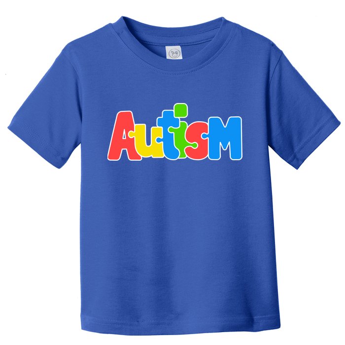 Autism - It's Ok To Be Different Crayons Toddler T-Shirt