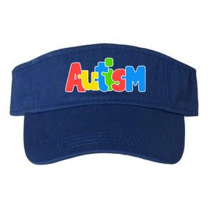 Autism - It's Ok To Be Different Crayons Valucap Bio-Washed Visor