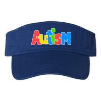 Autism - It's Ok To Be Different Crayons Valucap Bio-Washed Visor