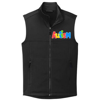 Autism - It's Ok To Be Different Crayons Collective Smooth Fleece Vest