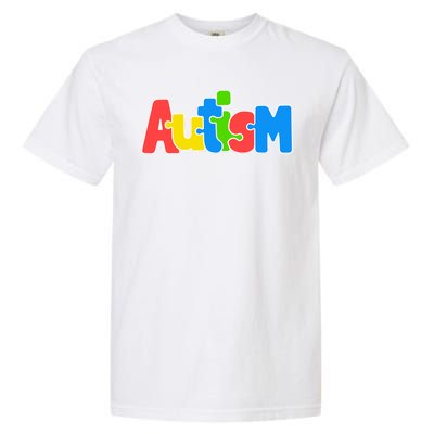 Autism - It's Ok To Be Different Crayons Garment-Dyed Heavyweight T-Shirt