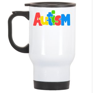 Autism - It's Ok To Be Different Crayons Stainless Steel Travel Mug