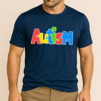 Autism - Love Completes The Puzzle Cooling Performance Crew T-Shirt