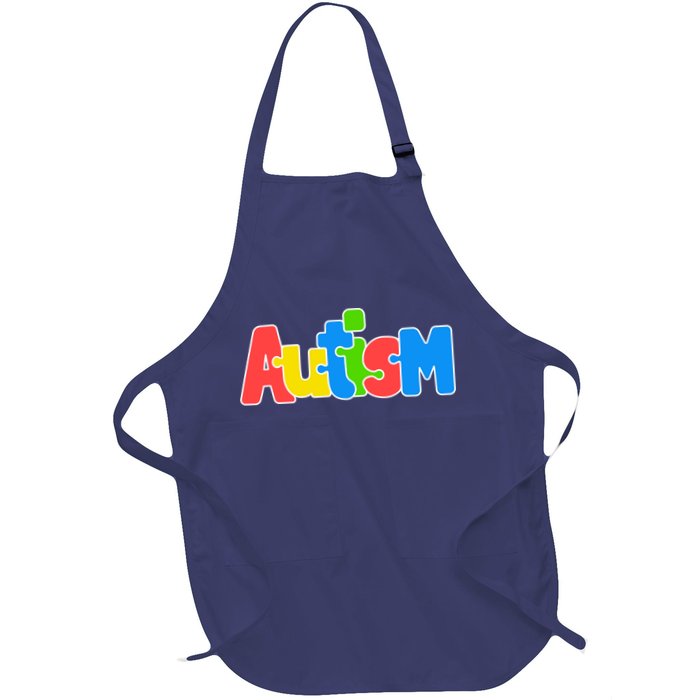 Autism - Love Completes The Puzzle Apron
