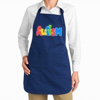 Autism - Love Completes The Puzzle Apron
