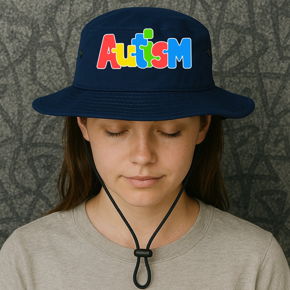 Autism - Love Completes The Puzzle Bucket Hat