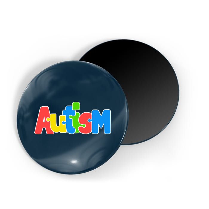 Autism - Love Completes The Puzzle Magnet