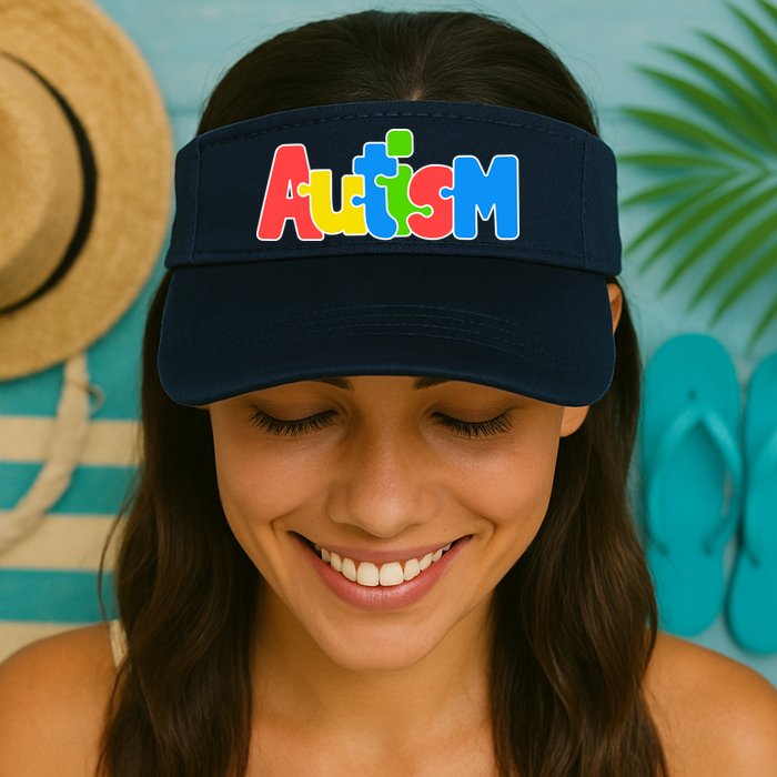 Autism - Love Completes The Puzzle Visor