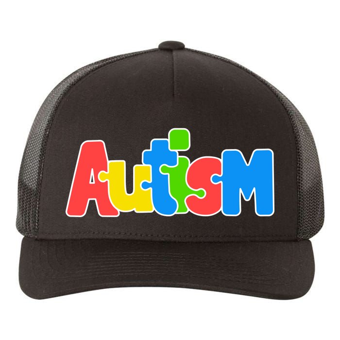 Autism Yupoong Adult 5-Panel Trucker Hat