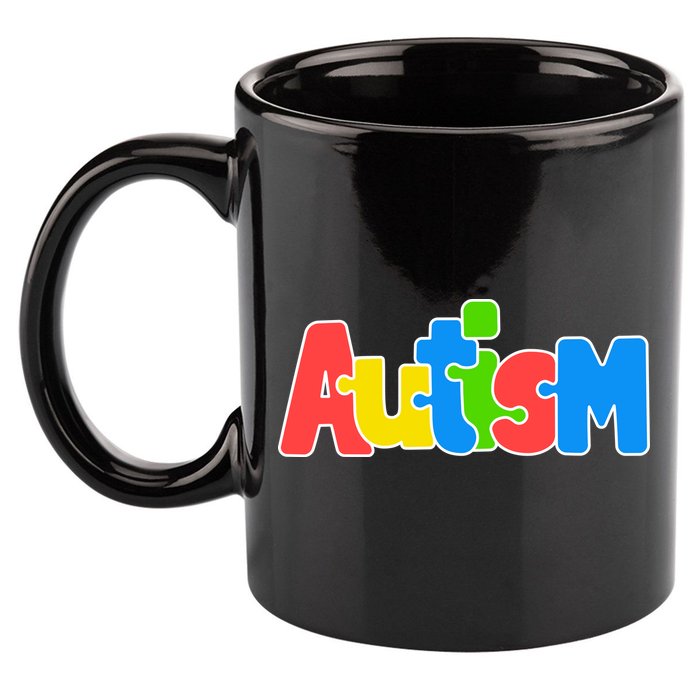 Autism 11oz C Handle Ceramic Mug