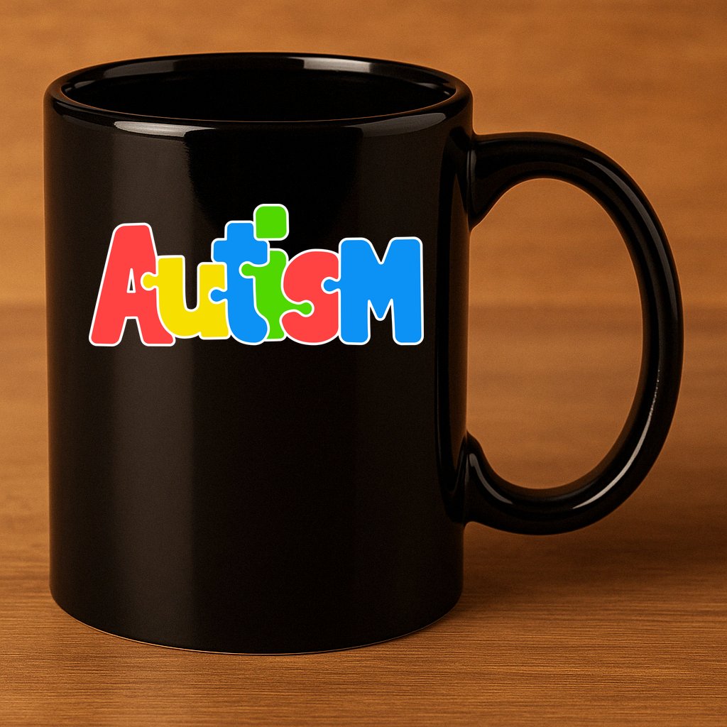 Autism 11oz C Handle Ceramic Mug