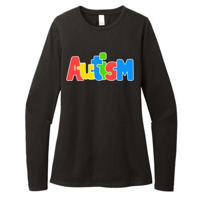 Autism Womens CVC Long Sleeve Shirt