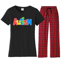 Autism Women's Flannel Pajama Set