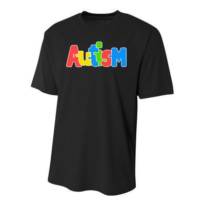 Autism Youth Performance Sprint T-Shirt