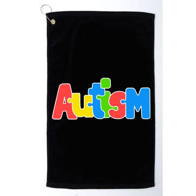 Autism Platinum Collection Golf Towel