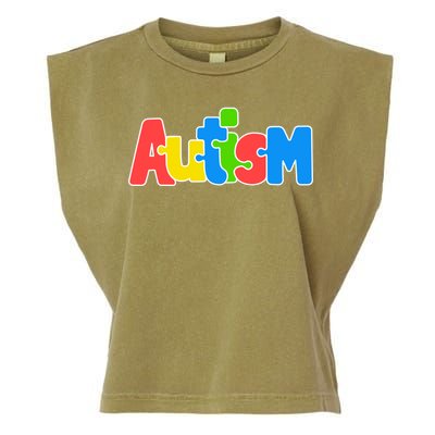 Autism Garment-Dyed Women's Muscle Tee