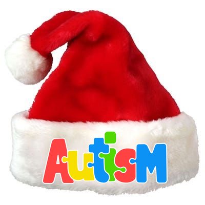 Autism Premium Christmas Santa Hat