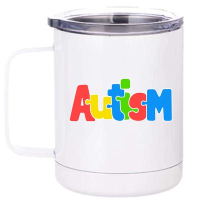 Autism 12 oz Stainless Steel Tumbler Cup