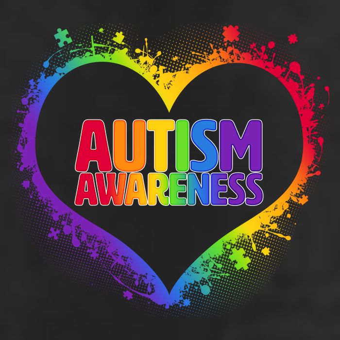 Autism Awareness - Full Of Love 7 Panel Mesh Trucker Snapback Hat