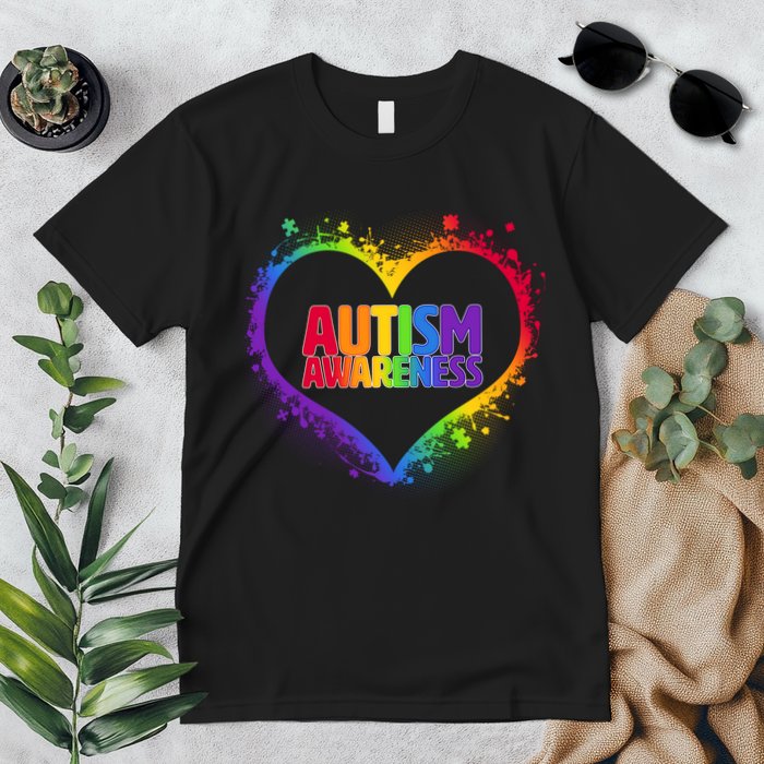 Autism Awareness - Full Of Love Premium T-Shirt
