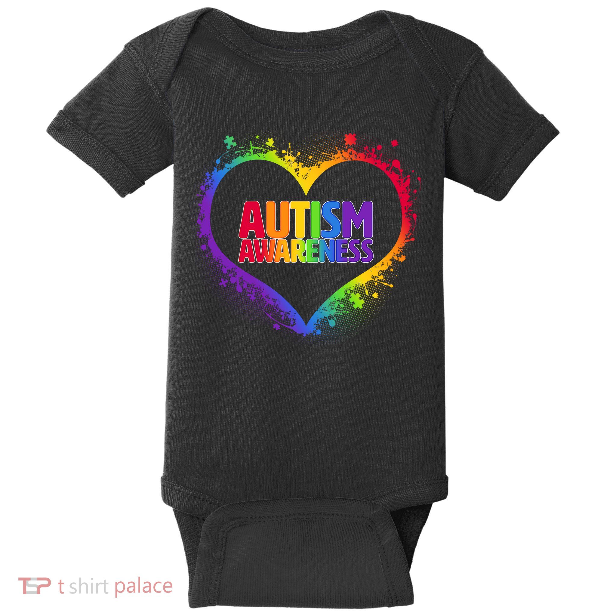 Autism Awareness - Full Of Love Baby Bodysuit