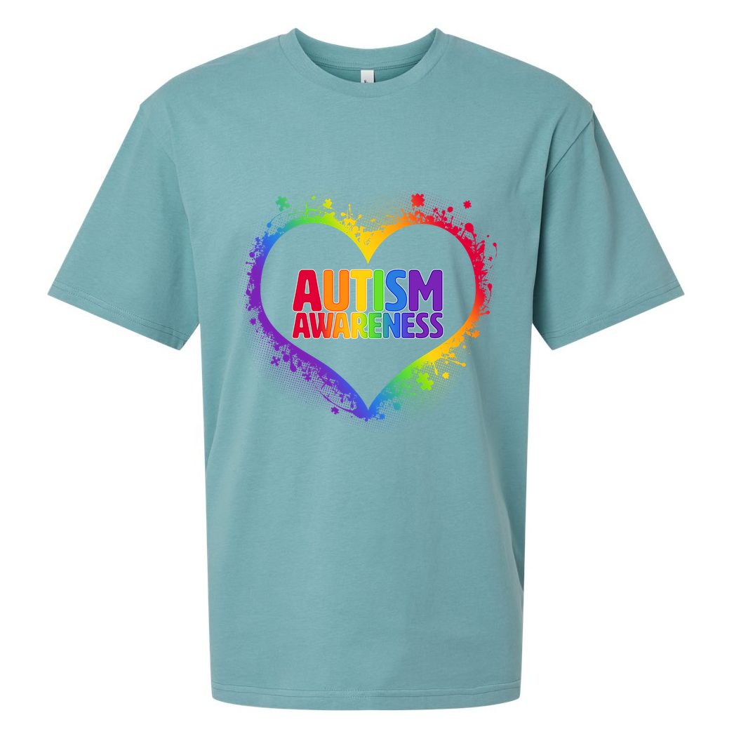 Autism Awareness - Full Of Love Sueded Cloud Jersey T-Shirt