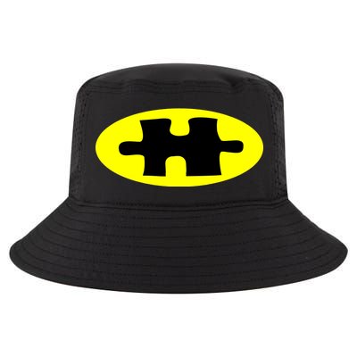 Autism Awareness Bat Puzzle Logo Cool Comfort Performance Bucket Hat