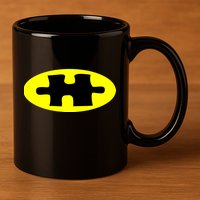 Autism Awareness Bat Puzzle Logo 11oz C Handle Ceramic Mug