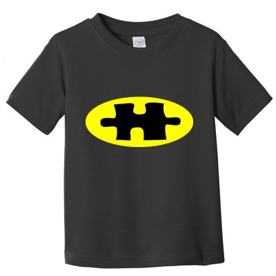 Autism Awareness Bat Puzzle Logo Toddler T-Shirt