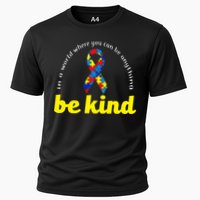 Autism Awareness Be Anything Be Kind Cooling Performance Crew T-Shirt