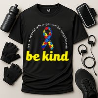 Autism Awareness Be Anything Be Kind Cooling Performance Crew T-Shirt