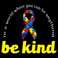 Autism Awareness Be Anything Be Kind Cooling Performance Crew T-Shirt