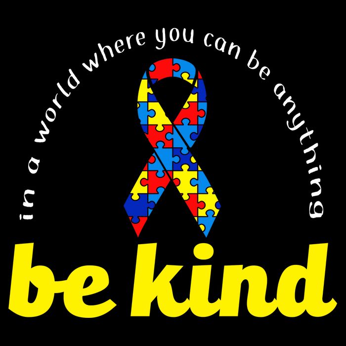 Autism Awareness Be Anything Be Kind Cooling Performance Crew T-Shirt