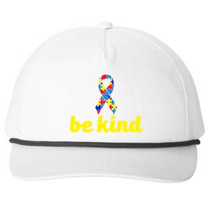 Autism Awareness Be Anything Be Kind Snapback Five-Panel Rope Hat