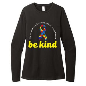 Autism Awareness Be Anything Be Kind Womens CVC Long Sleeve Shirt