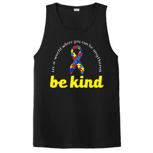 Autism Awareness Be Anything Be Kind PosiCharge Competitor Tank