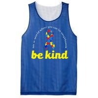 Autism Awareness Be Anything Be Kind Mesh Reversible Basketball Jersey Tank