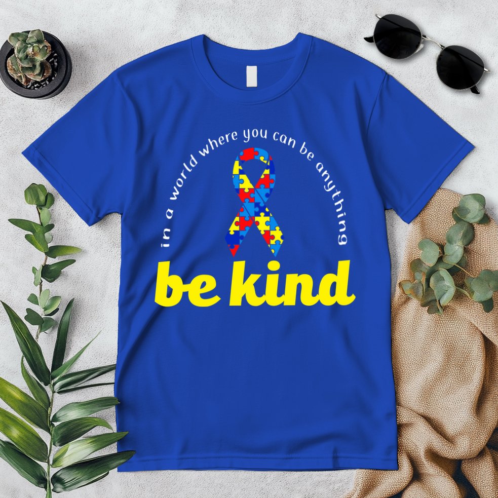 Autism Awareness Be Anything Be Kind Premium T-Shirt