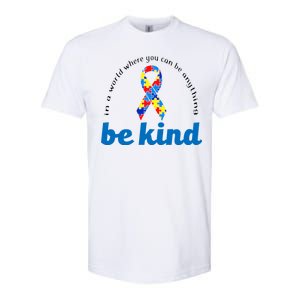 Autism Awareness Be Anything Be Kind Softstyle CVC T-Shirt