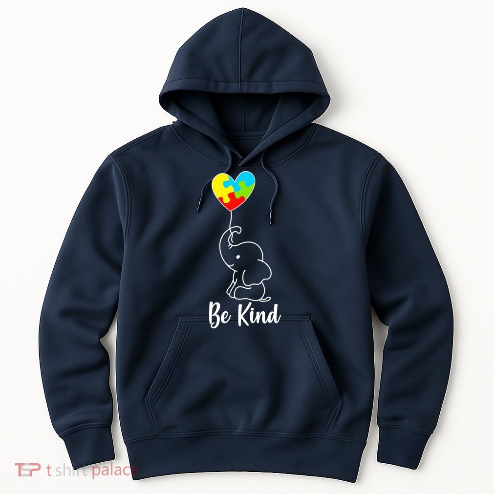 Autism Awareness Be Kind Elephant Hoodie