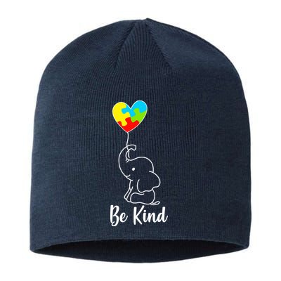 Autism Awareness Be Kind Elephant Sustainable Beanie