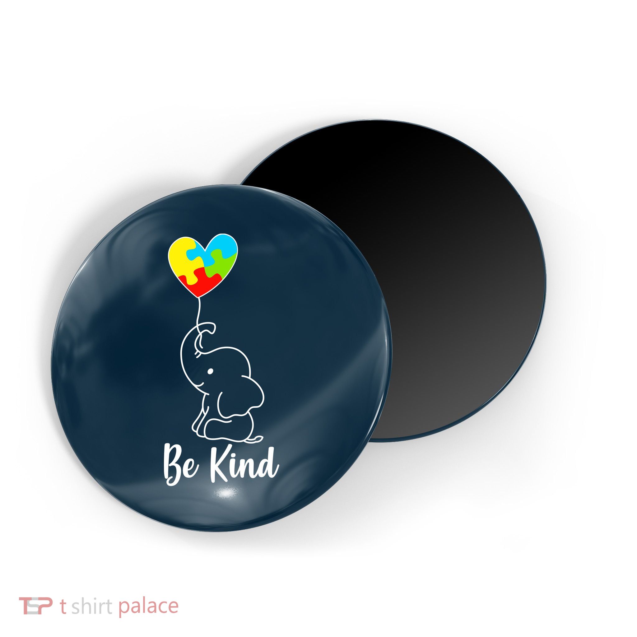 Autism Awareness Be Kind Elephant Magnet