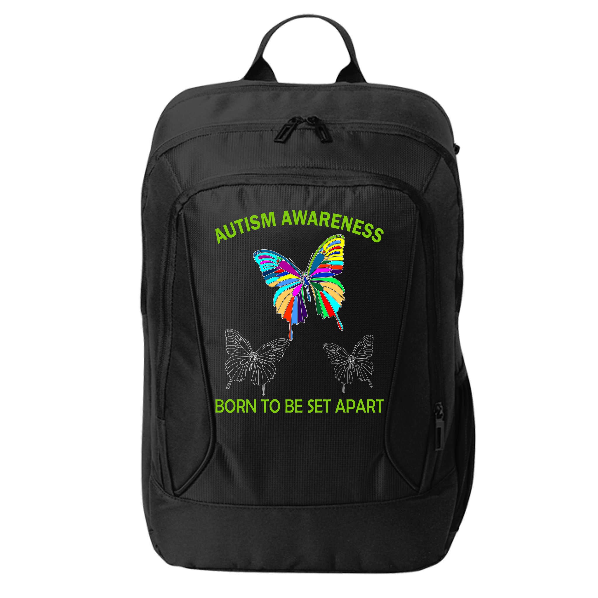 Autism Awareness Born To Be Set Apart City Backpack