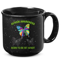 Autism Awareness Born To Be Set Apart 15oz Campfire Ceramic Mug